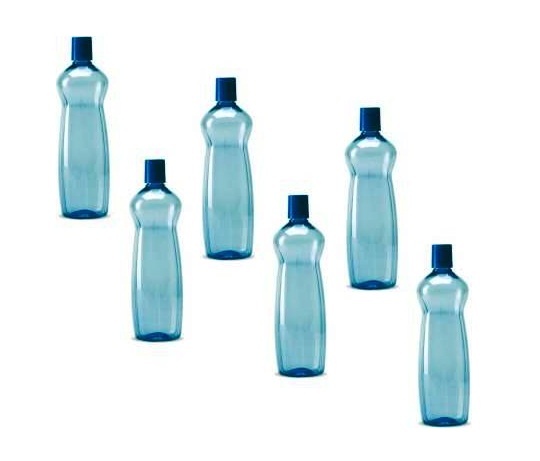 Milton Pacific 1000 1000 Ml Bottle Pack Of 6 Blue Plastic Muzaffarpur E Shop